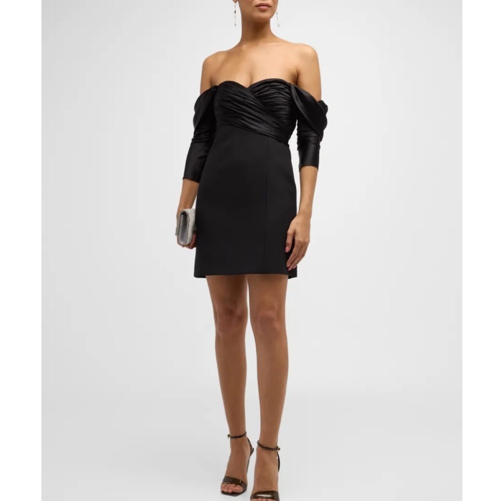 Cinq a Sept Mini Sibyl Dress in Black- Size 0.